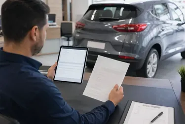 Atendimento ao cliente para licenciamento de veículo.